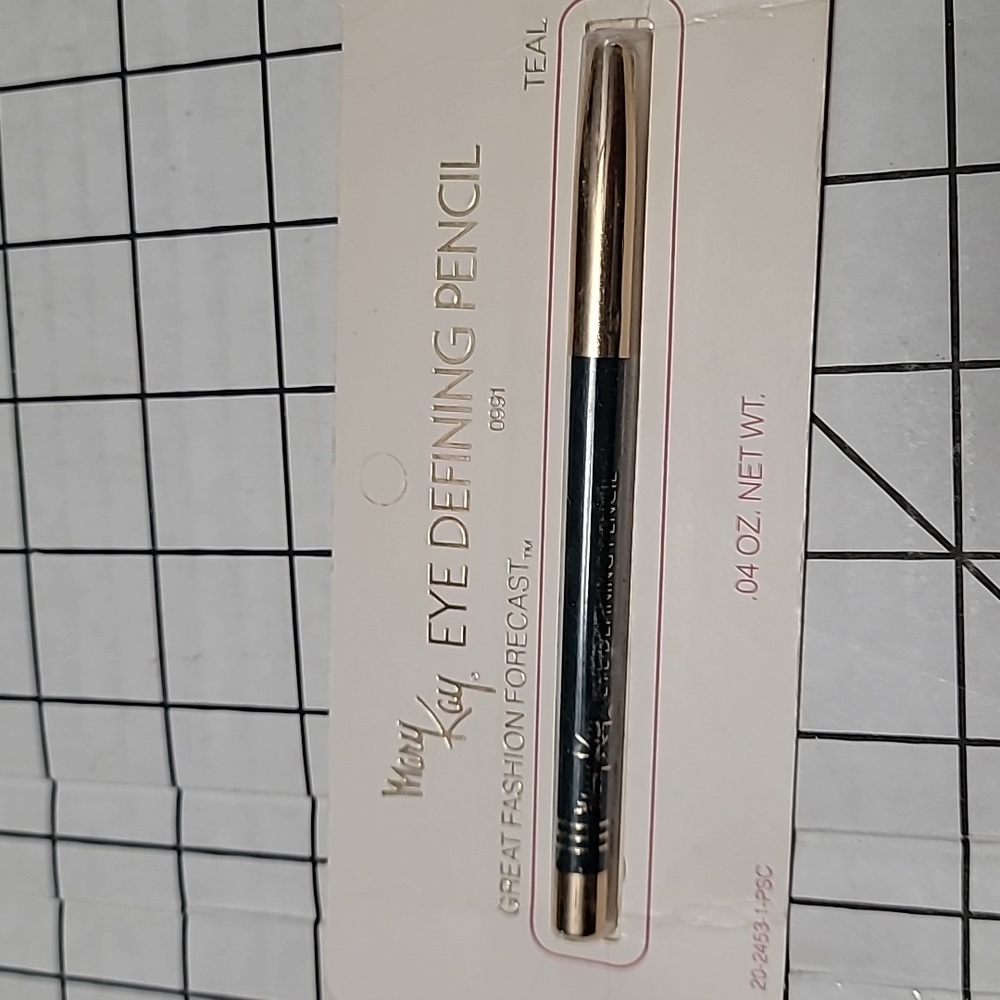 Mary Kay Eye Defining Pencil Vintage NIP Old Stock 0991 Teal  .04 oz - Picture 6 of 7